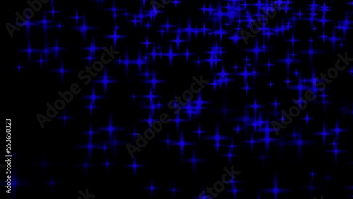 Particles abstract background with glowing lights