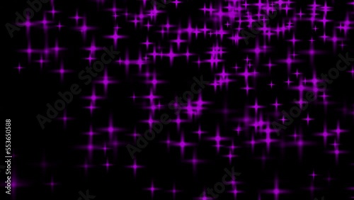 Particles abstract background with glowing lights