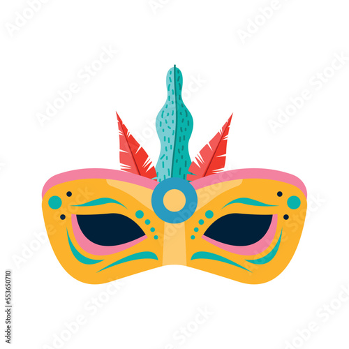 golden mardi gras mask
