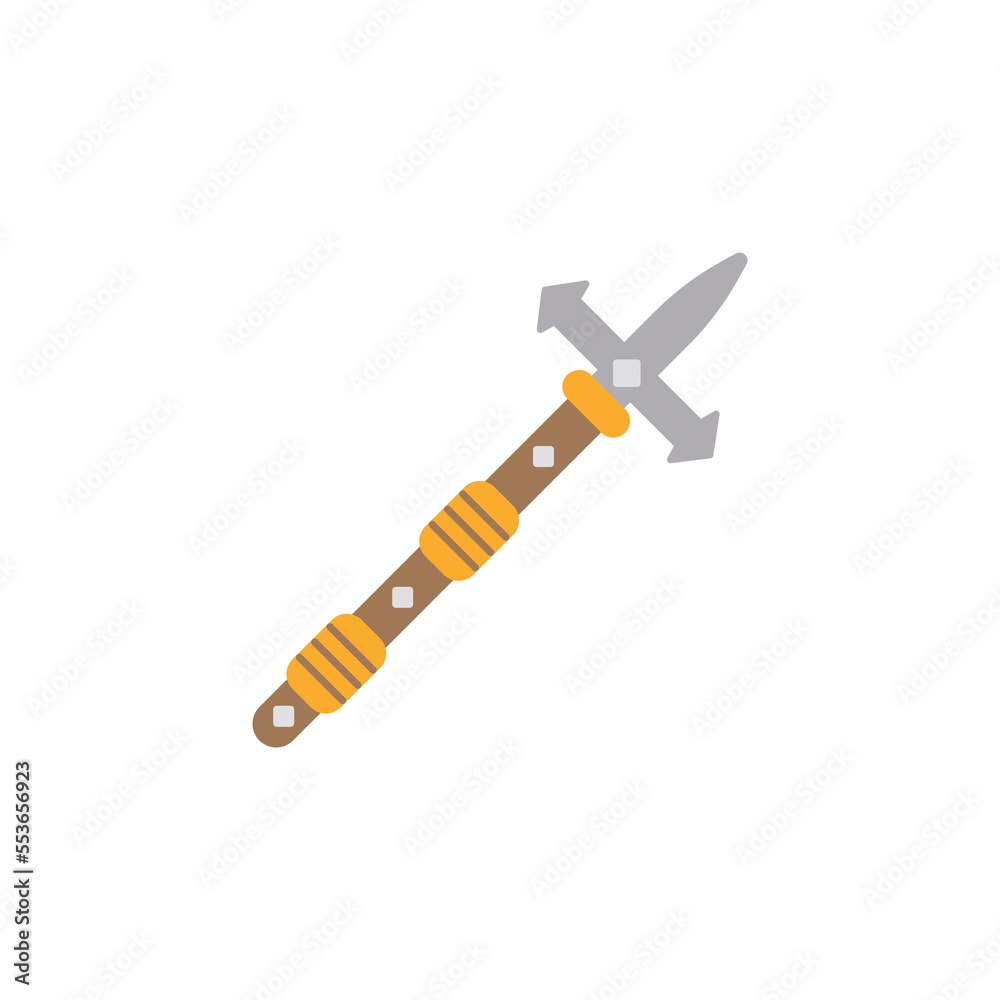 the spear icon is suitable for your web, apk or project with a medieval theme