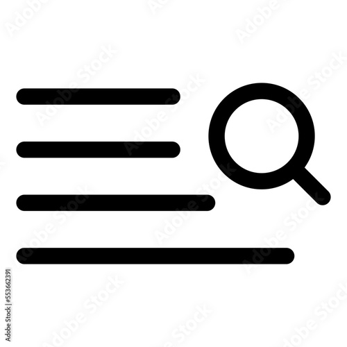 manage search icon