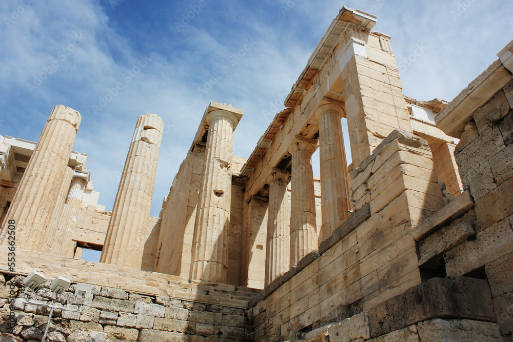 Fototapeta premium Parthenon temple, Acropolis in Athens, Greece