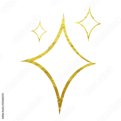 gold star shape blessed icon 