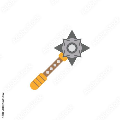 the weapon icon is suitable for your web, apk or project with a medieval war theme