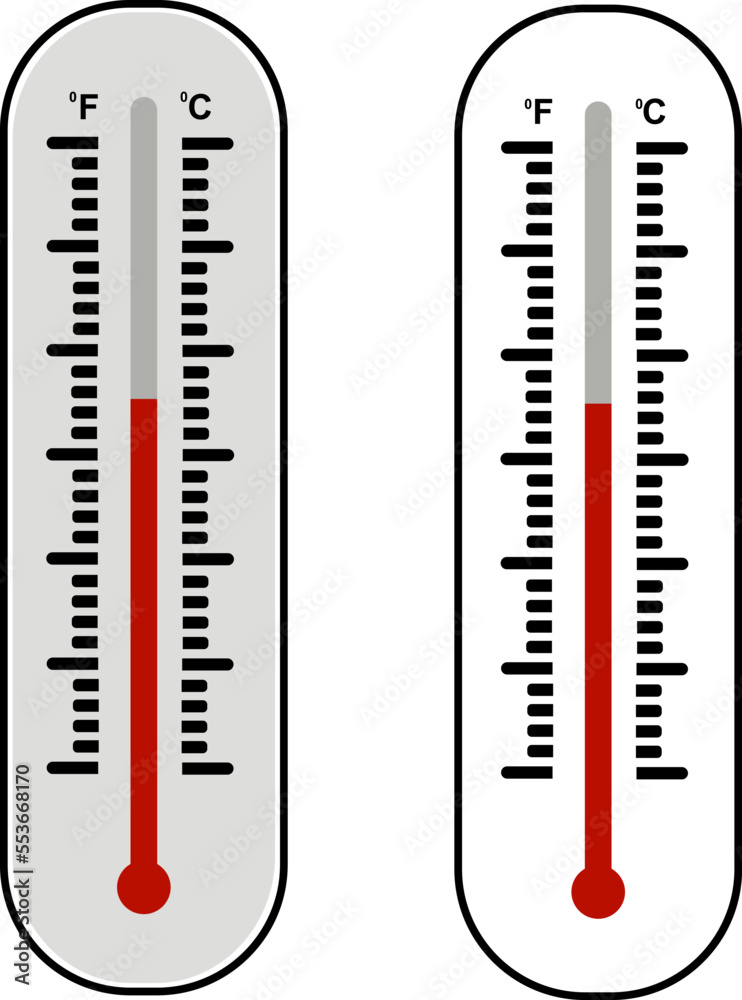 Temperature symbol set. Temperature icons vector set. Thermometer icons isolated. Temperature symbol set. Temperature icons vector set. Thermometer icons isolated.