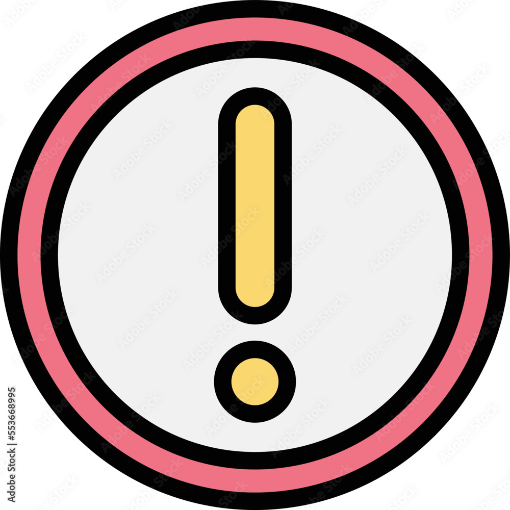 Warning Vector Icon Design Illustration Warning Vector Icon Design Illustration