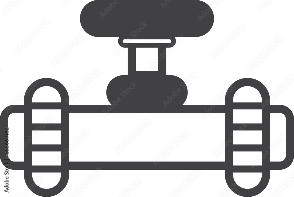valve for plumbing illustration in minimal style valve for plumbing illustration in minimal style
