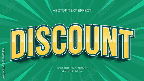 Sale Promo Illustrator Text Effects