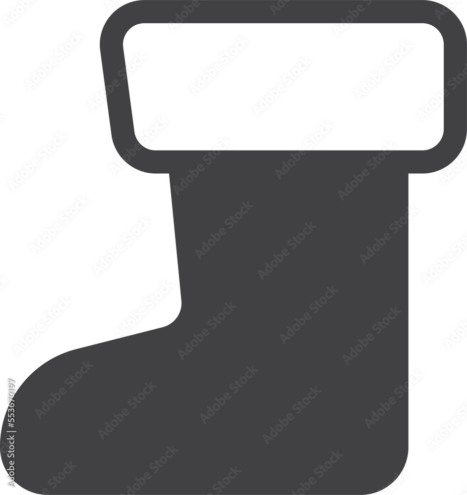 christmas socks illustration in minimal style christmas socks illustration in minimal style