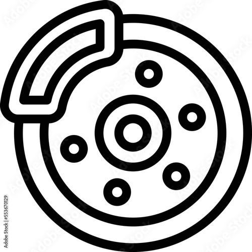 Disc break Vector Icon Design Illustration