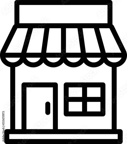 Store Vector Icon Design Illustration