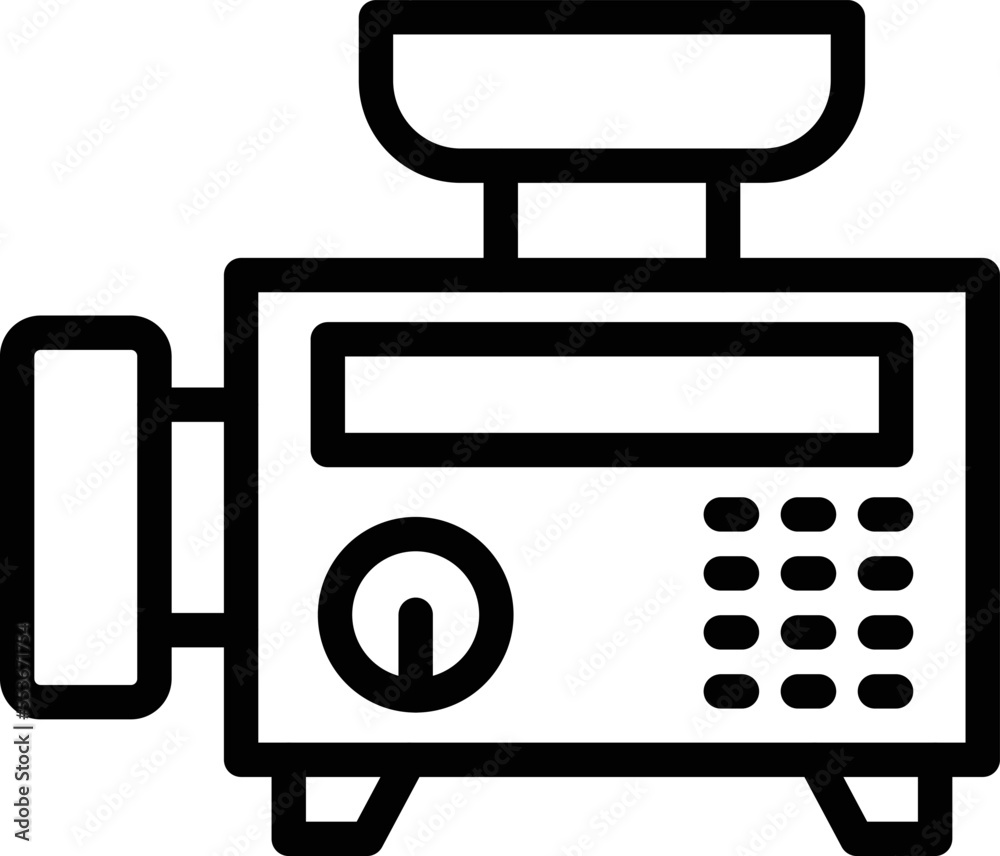 Meat Grinder Vector Icon Design Illustration Meat Grinder Vector Icon Design Illustration