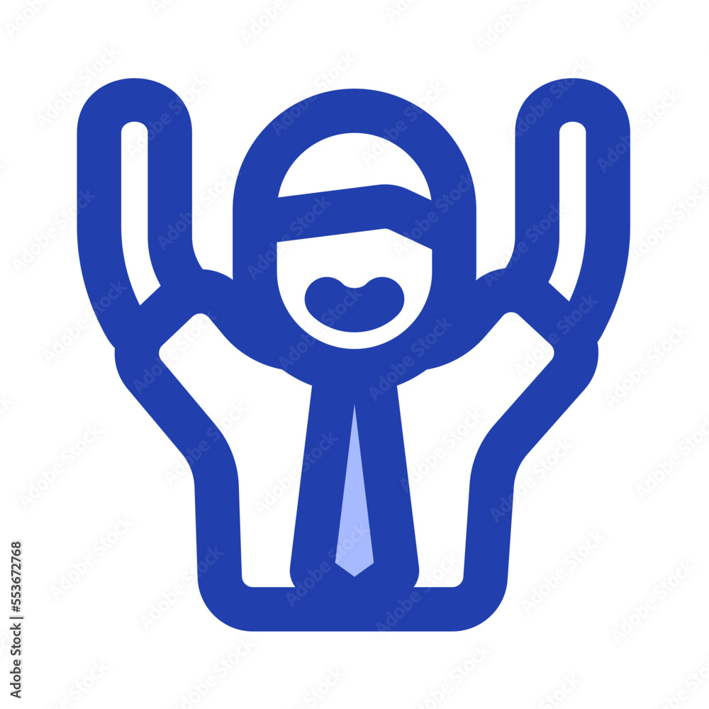 Obraz premium happy man