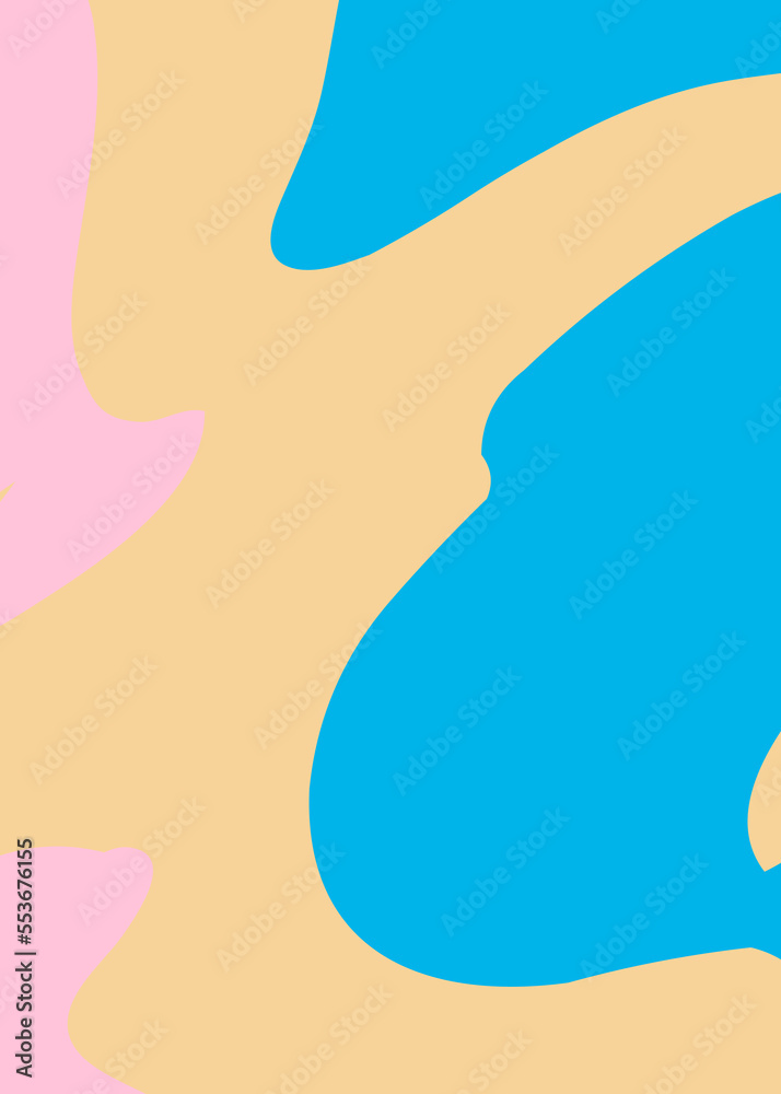 Abstract Shape Colourful Background Abstract Shape Colourful Background