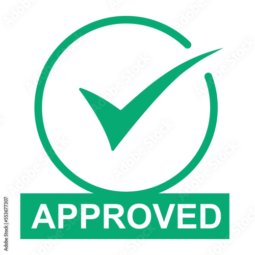 Green check mark icon set isolated on white background. circle tick approved symbol. vector Illustration. Approved label icon sign vector set. Collection of approval badge with check mark symbol illus