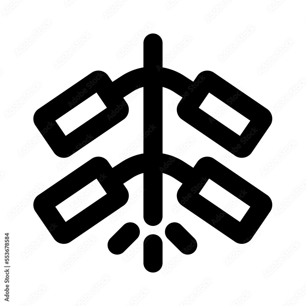 Fototapeta premium hang firecrackers