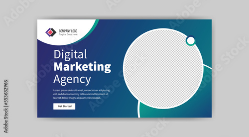 Digital marketing agency YouTube thumbnail design 
