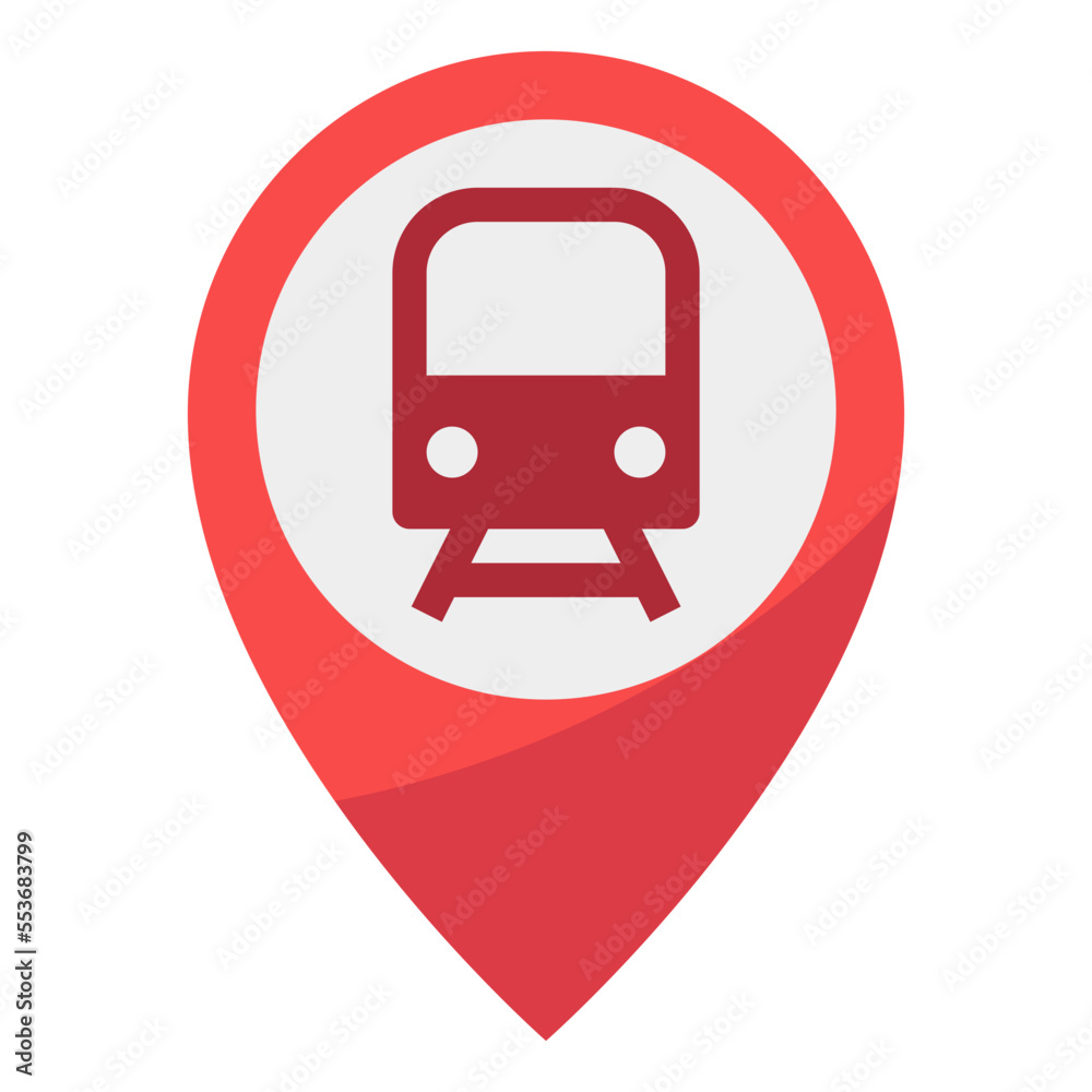 train flat icon train flat icon