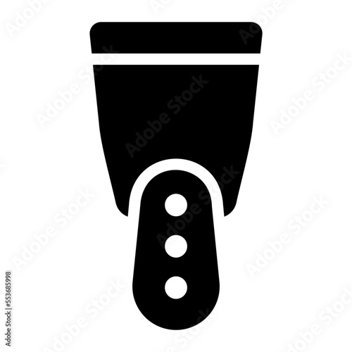 scraper glyph icon