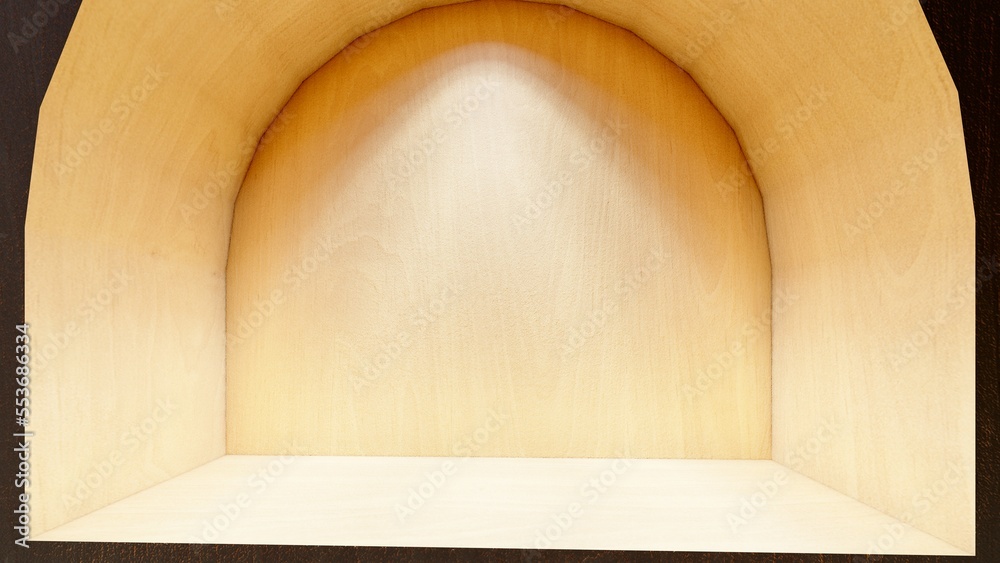 Blank display on background with minimal style and spot light. Blank stand for showing product. 3D rendering. Blank display on background with minimal style and spot light. Blank stand for showing product. 3D rendering.