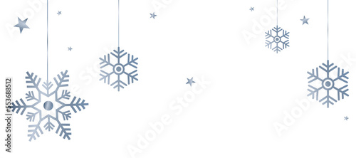 PNG. Snowflake set isolated on transparent background. Winter pattern snow ornament PNG design for Christmas
