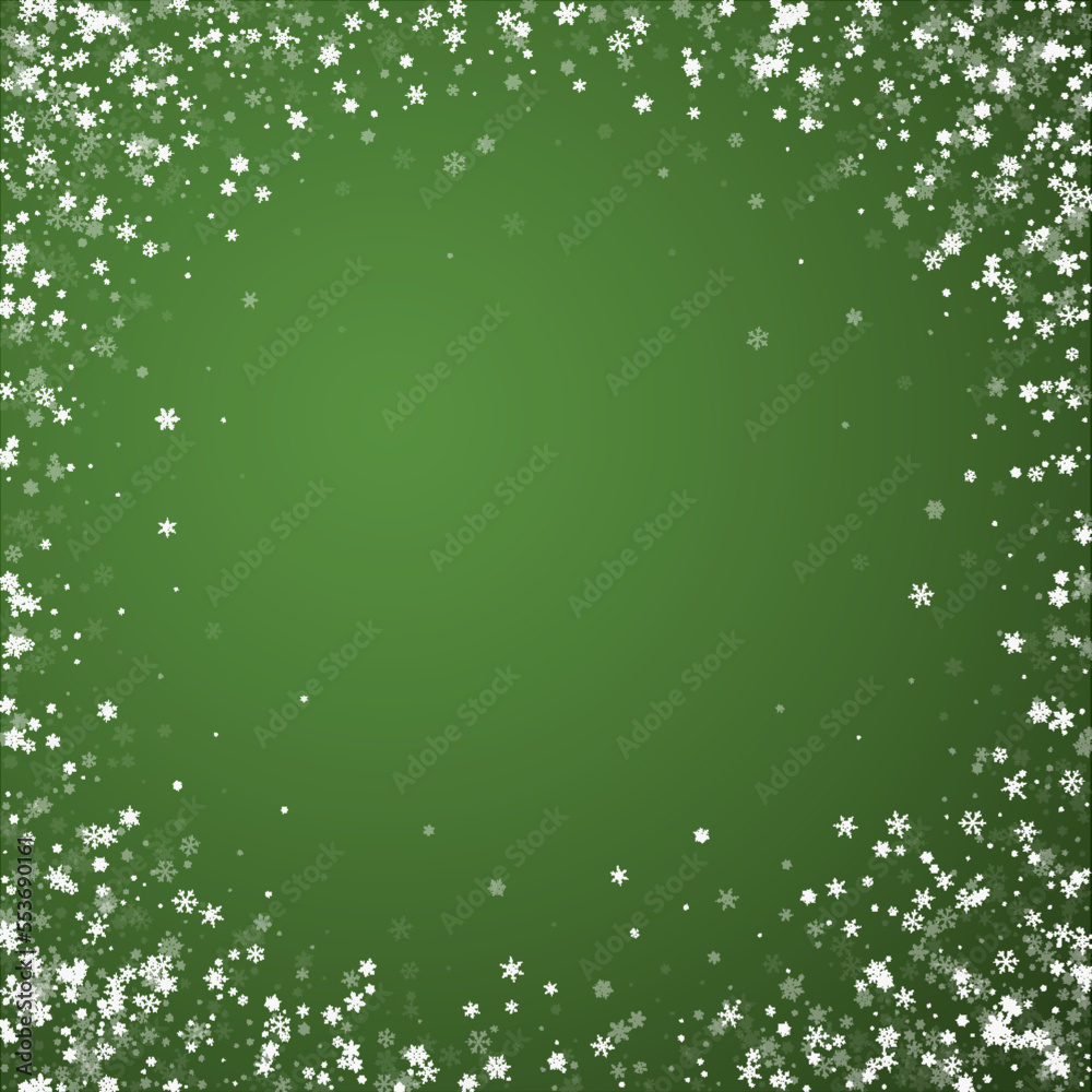 Falling snowflakes christmas background. Subtle Falling snowflakes christmas background. Subtle