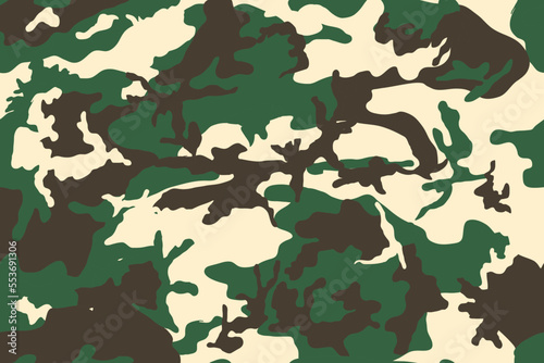 Vector army and military camouflage texture pattern background