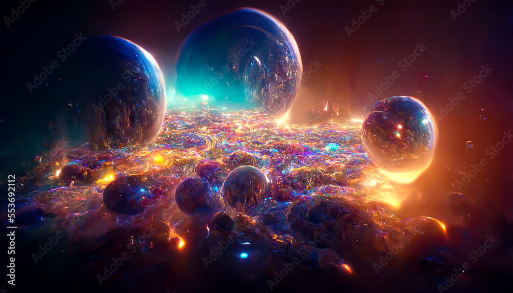 Visualizing all possibilities imaginable for reality through a web of multiverses