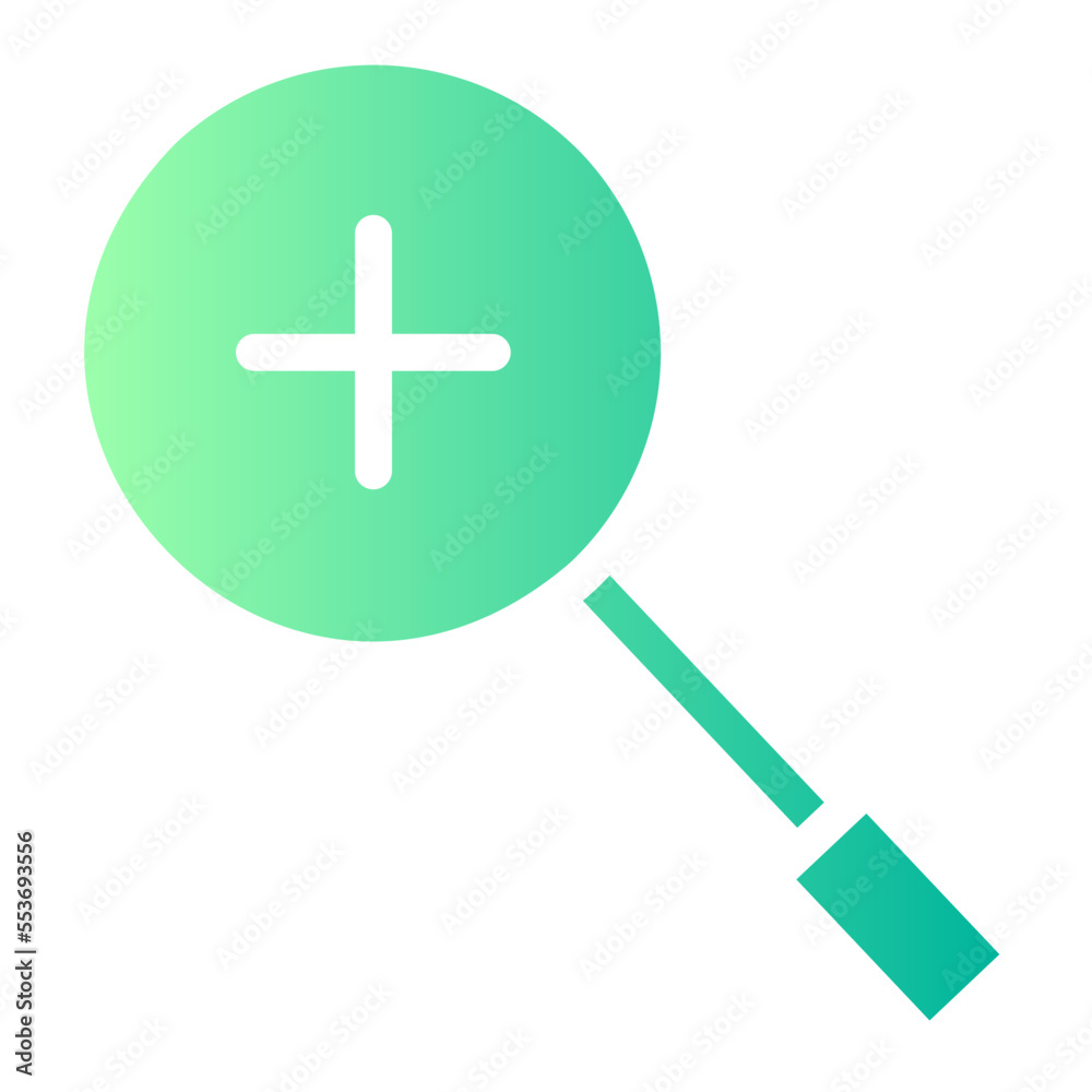 Fototapeta premium zoom in icon