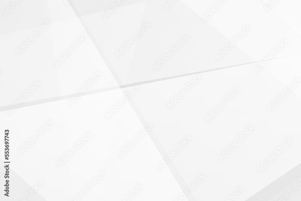 Obraz premium Abstract white and grey on light silver background modern design. Vector illustration EPS 10.