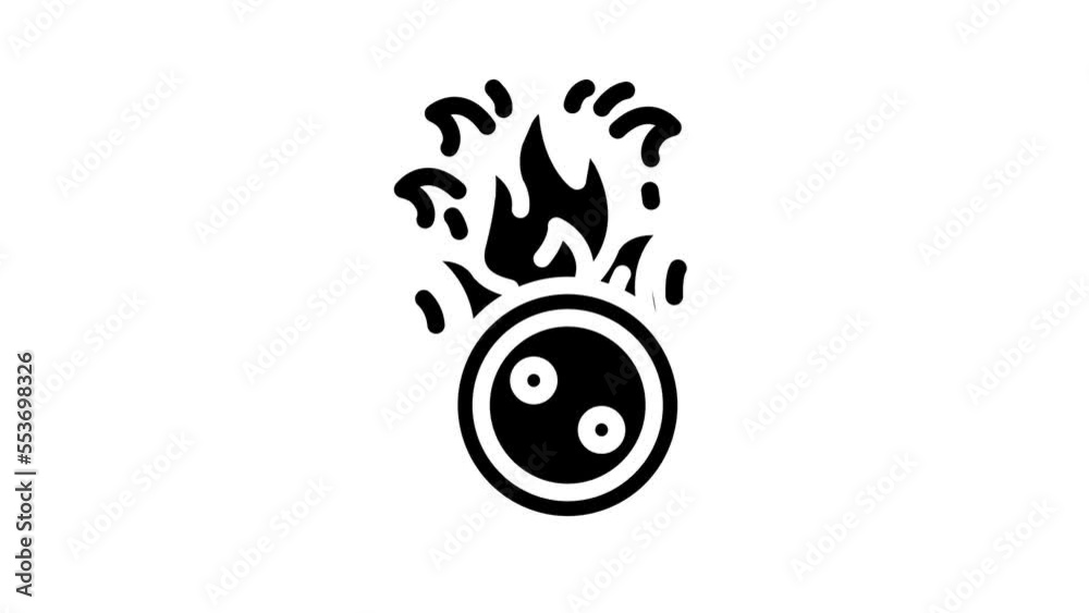 promo car line icon animation promo car line icon animation