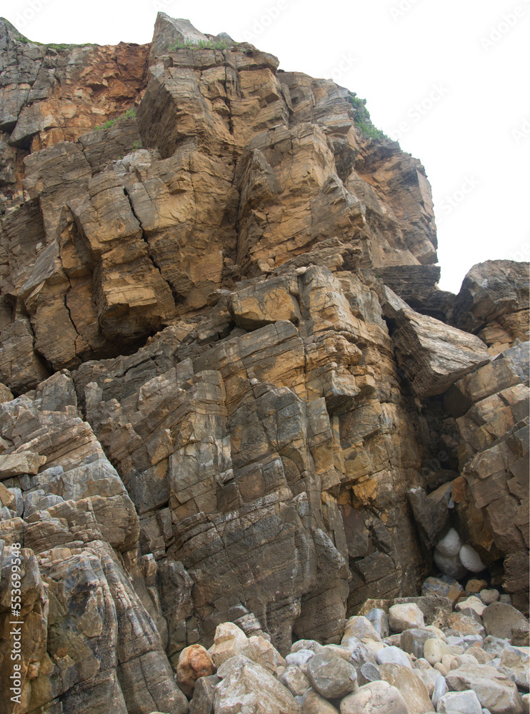 Isolated PNG cutout of a cliff on a transparent background, ideal for photobashing, matte-painting, concept art Isolated PNG cutout of a cliff on a transparent background, ideal for photobashing, matte-painting, concept art