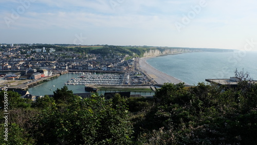 Normandie Küste Stadthafen