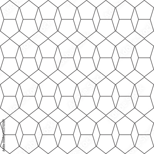 seamless geometric pattern © Part of the Art