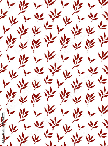pattern background with leaves
