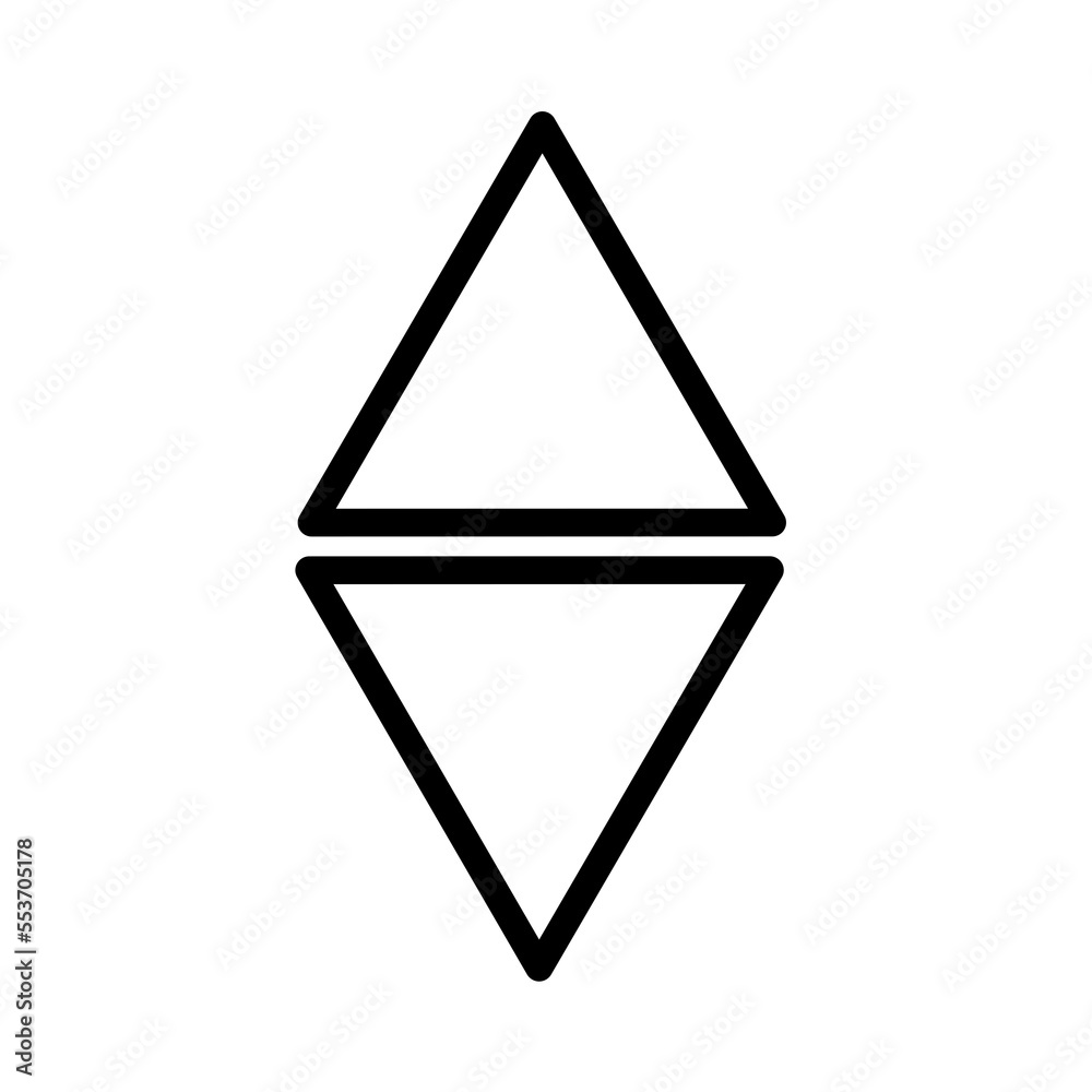 lift pointer icon up and down with simple design lift pointer icon up and down with simple design