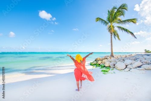 Tablou pe pânză Playa Blanca, Punta Cana, Dominican Republic