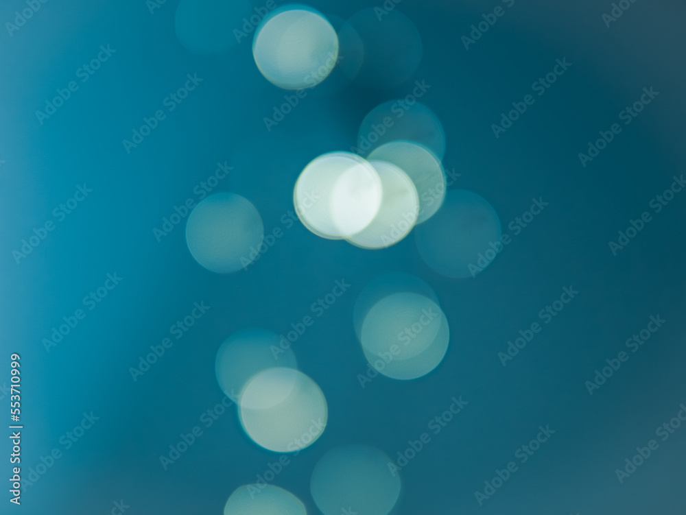 Dark blue round bokeh background copy space Dark blue round bokeh background copy space