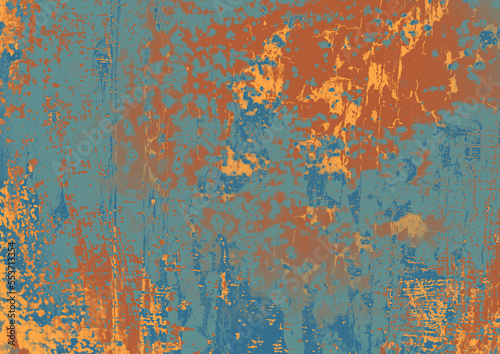 abstract surface with dark blue and brown colors