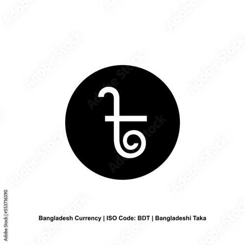 Bangladesh Currency Icon Symbol, Bangladeshi Taka, BDT Sign. Vector Illustration