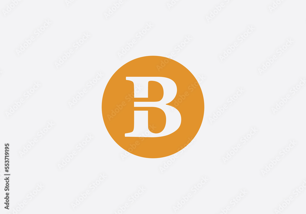 Brand circle logo design and favicon icon letters. Simple circle icon image Brand circle logo design and favicon icon letters. Simple circle icon image