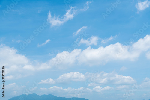 Silhouette of mountain under cloud sky