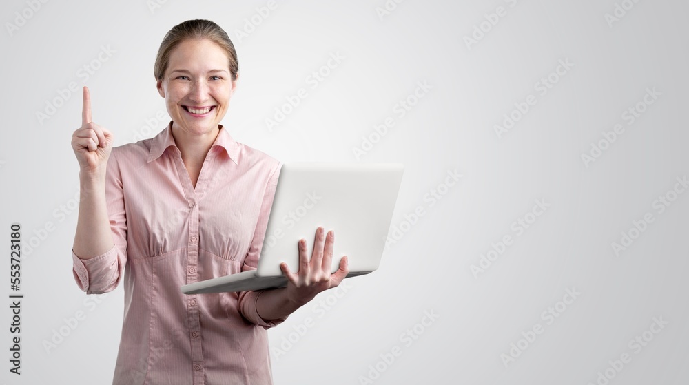 Business concept. Young office manager worker Business concept. Young office manager worker