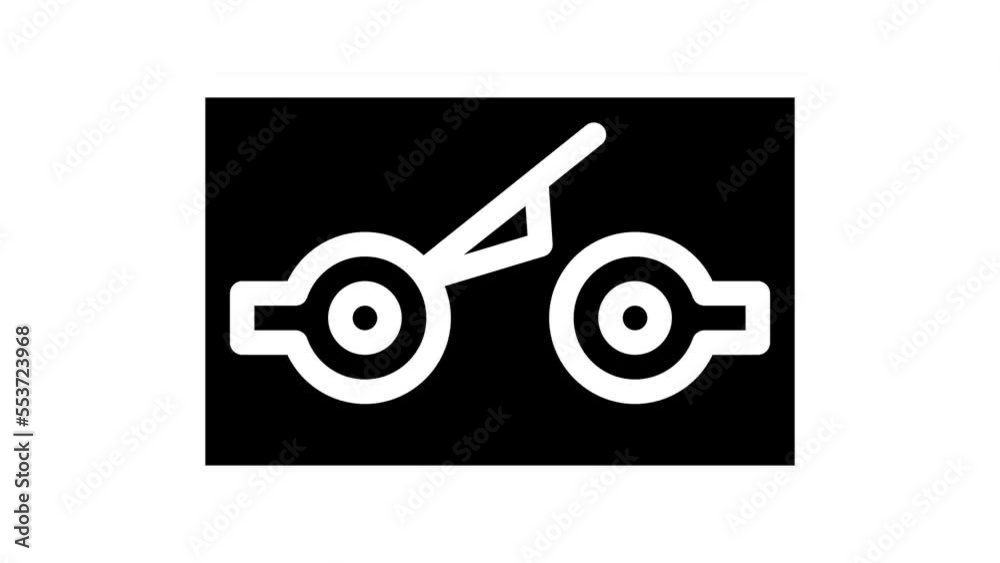 push button switch mechanism line icon animation push button switch mechanism line icon animation