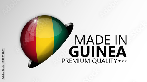 Made in Guinea graphic and label.