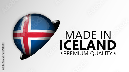 Free Download Made in Iceland graphic and label. - GFXLoad