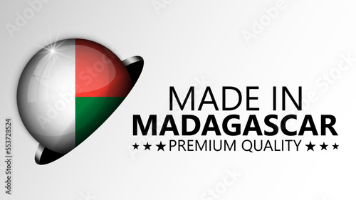 Free Download Made in Madagascar graphic and label. - GFXLoad
