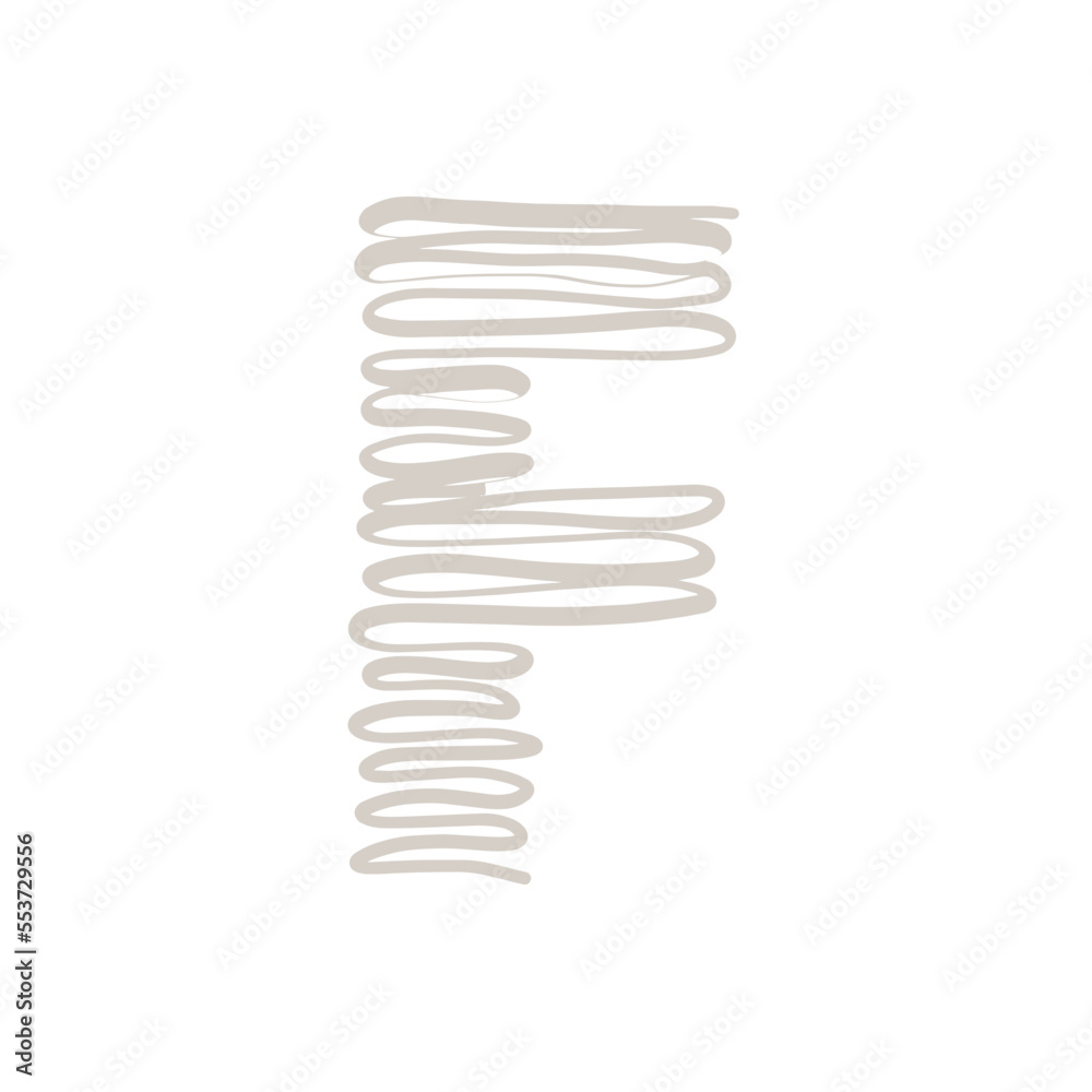 Hand drawn doodle graphic line elements