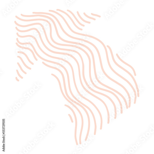 Hand drawn doodle graphic line elements