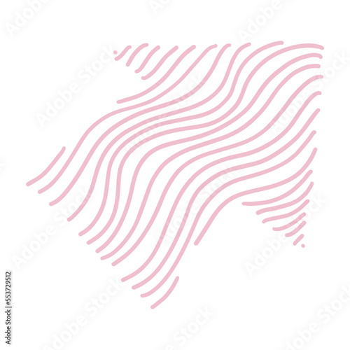 Hand drawn doodle graphic line elements